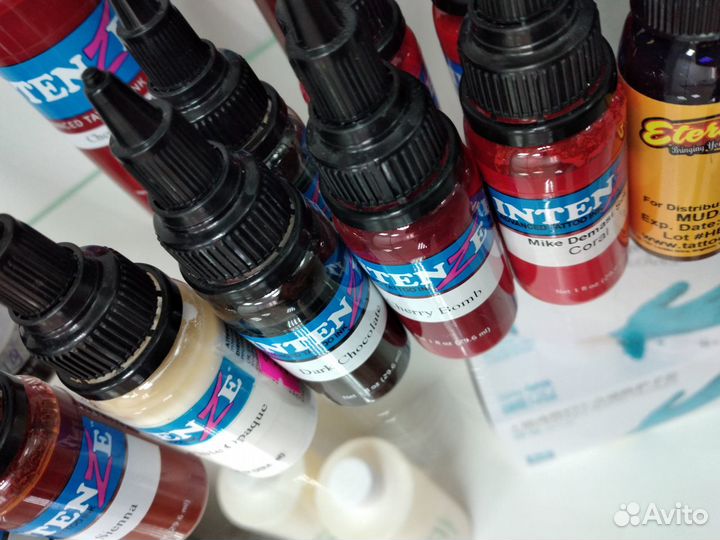 Тату краска Intenze, Ethernal, Quantum, Dynamic