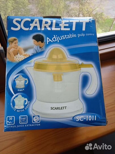 Соковыжималка для цитрусовых scarlett sc-1011
