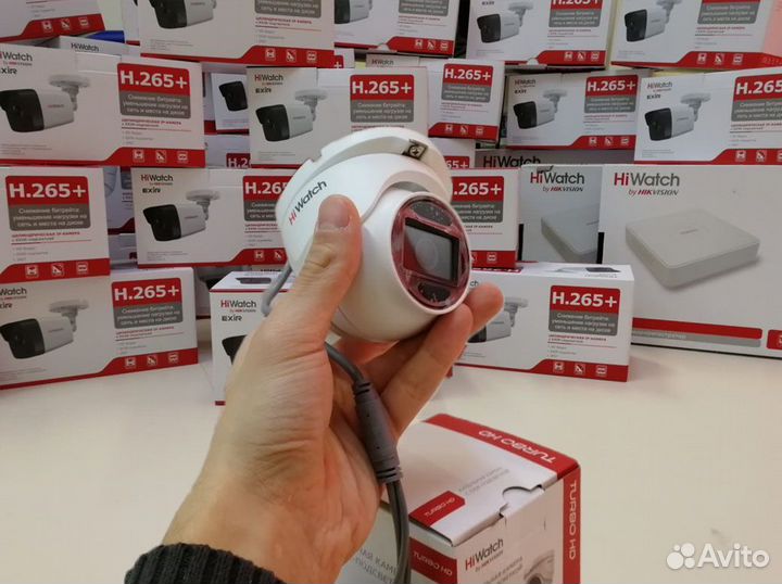 Аналоговая купольная камера DS-T203A 2.8mm HiWatch