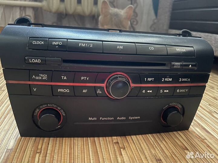 Штатная магнитола гу mazda 3 bk