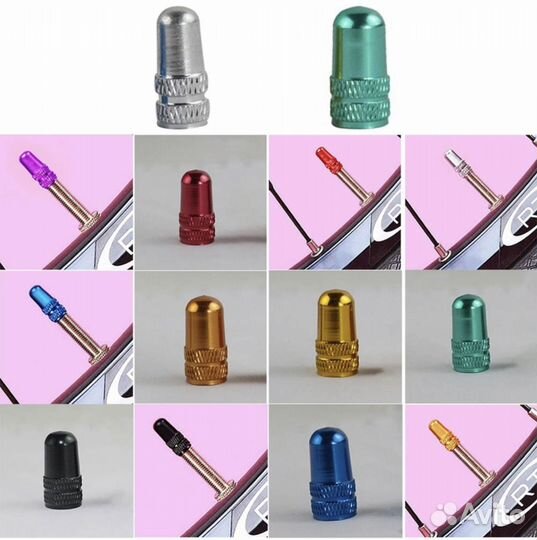 Колпачок на ниппель presta (комплект 2 шт.)