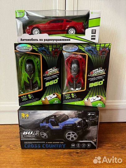 Машина на радиоуправлении новая джип стенолаз