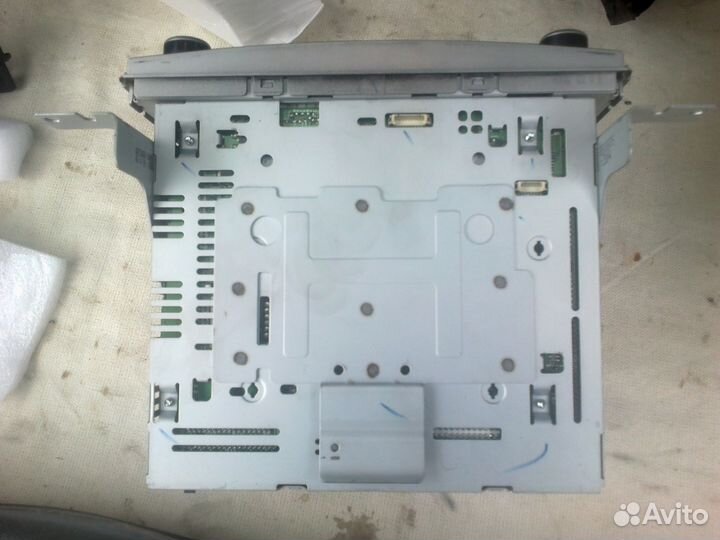 Штатная магнитола на Хёндай Санта Фе 2 + рамка