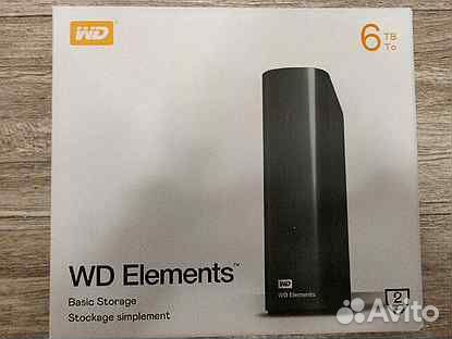 HDD Western Digital WD Elements Desktop 6 TB