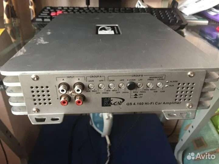 Усилитель 4 канальный kicx