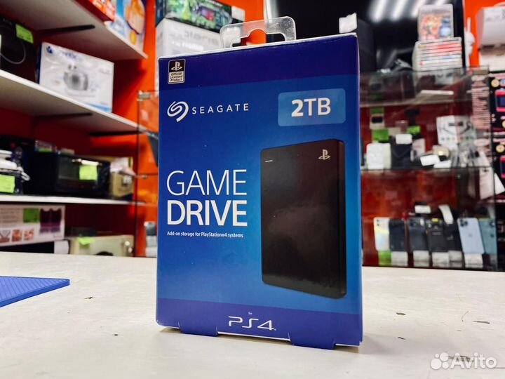 Внешний жесткий диск Seagate 2tb Game drive Ps 4 s