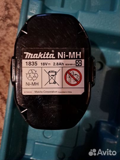 Шуруповерт makita 18v бу