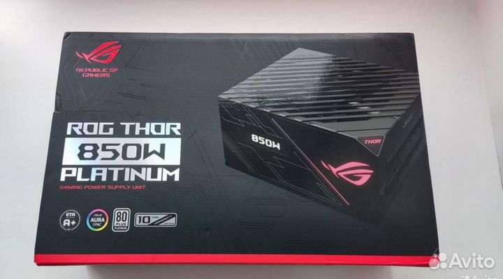 Блок питания Asus Rog thor 850w