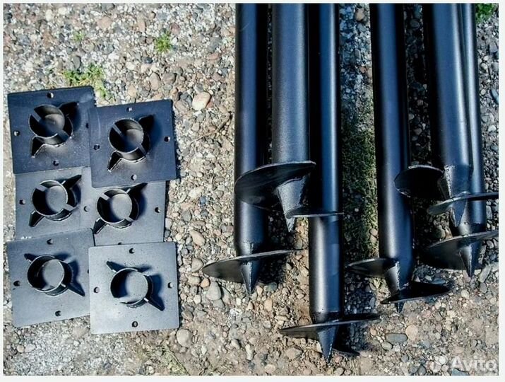 Сваи винтовые. Под любые строения