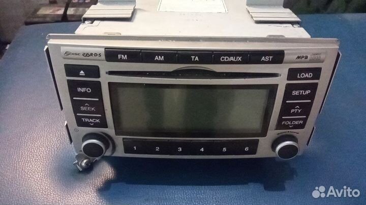 Магнитола hyundai santa fe 2 штатная