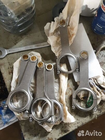Кованные шатуны A4 S4 B5 A6 C5 2.7 Biturbo 154mm