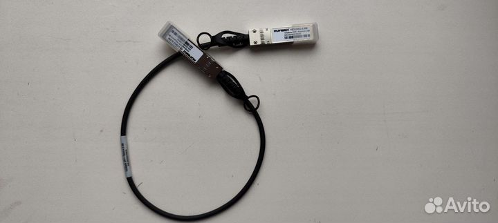 DAC кабель Nufiber 10g SFP+ to SFP+ AWG30 0.5м