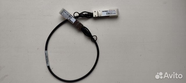 DAC кабель Nufiber 10g SFP+ to SFP+ AWG30 0.5м