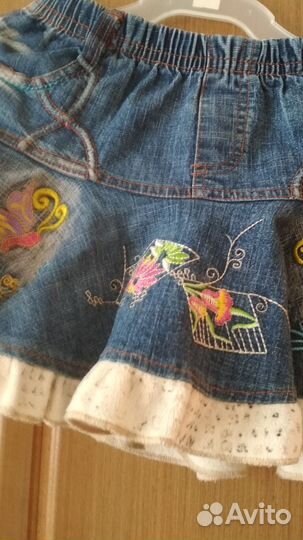 Джинсовая юбка