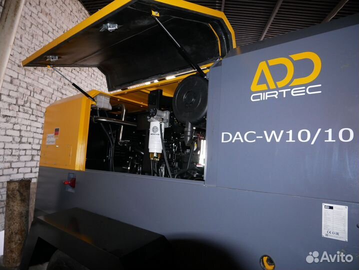 Компрессор дизельный винтовой 10 кубов