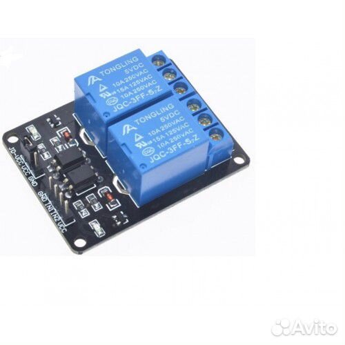 2-канальный релейный модуль 5В