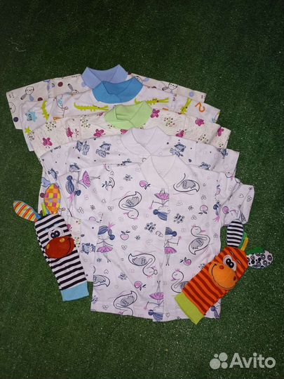 Кофточка с коротким рукавом на кнопках