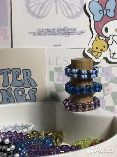 Кольца из бисера 