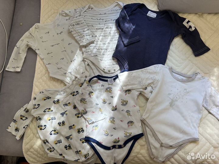 Боди пакетом 62-68