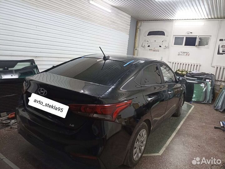 Тонированные стекла на хендай солярис 2, крета