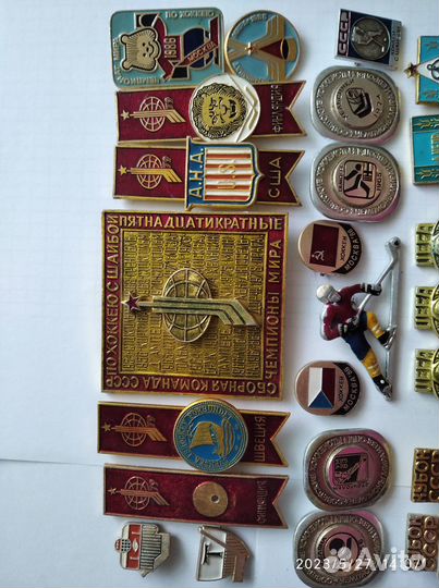 Значки СССР хоккей,футбол,кубки,клубы
