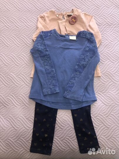 Детские вещи на девочку пакетом 86 92