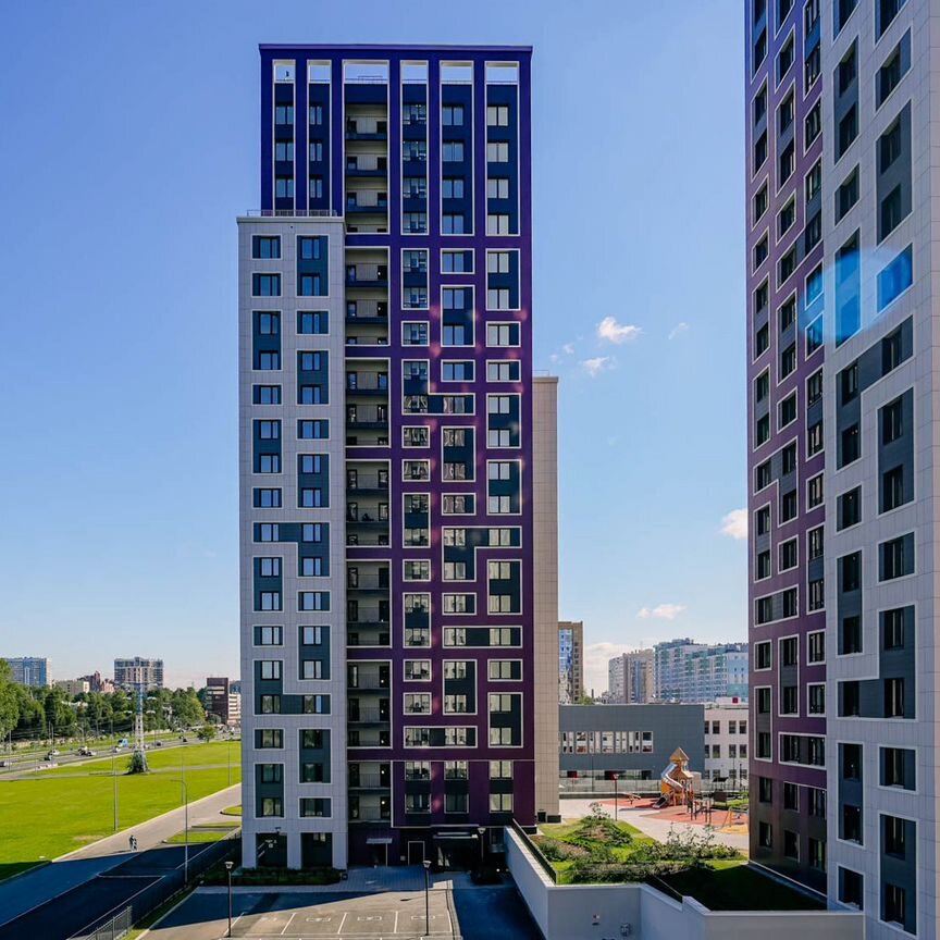 3-к. квартира, 67,8 м², 14/22 эт.