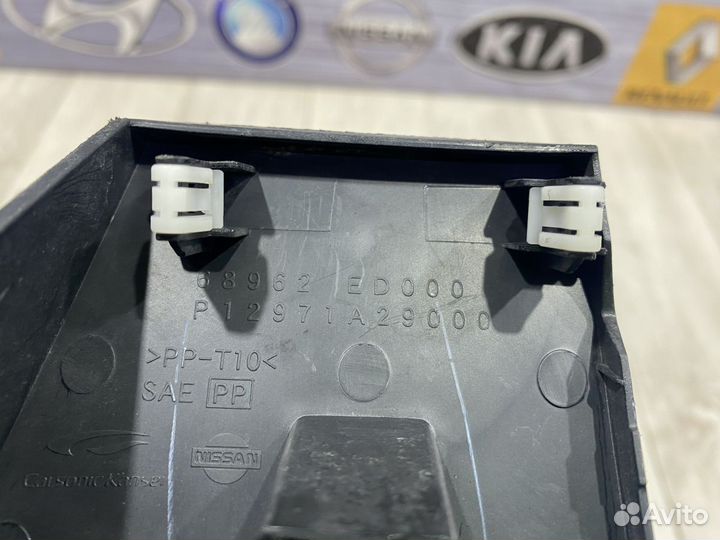 Накладка на торпедо nissan tiida C11