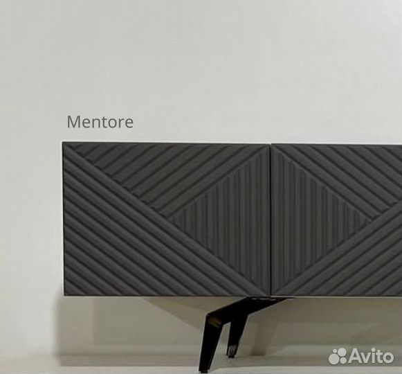 Тумба тв Bravo / графит / 1800х400х300 мм