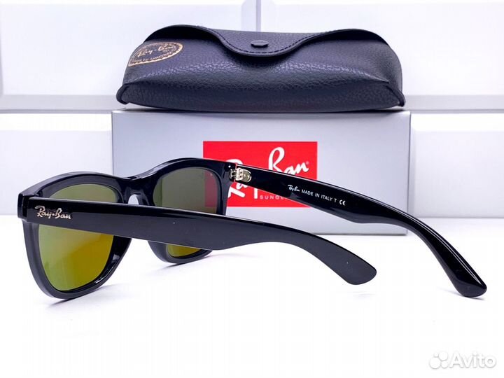 Очки Ray Ban 4260 D Синие Зеркальные