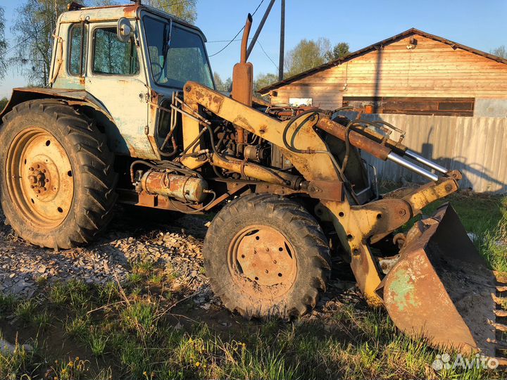 Мини-трактор МТЗ (Беларус) 082 с КУН, 1989