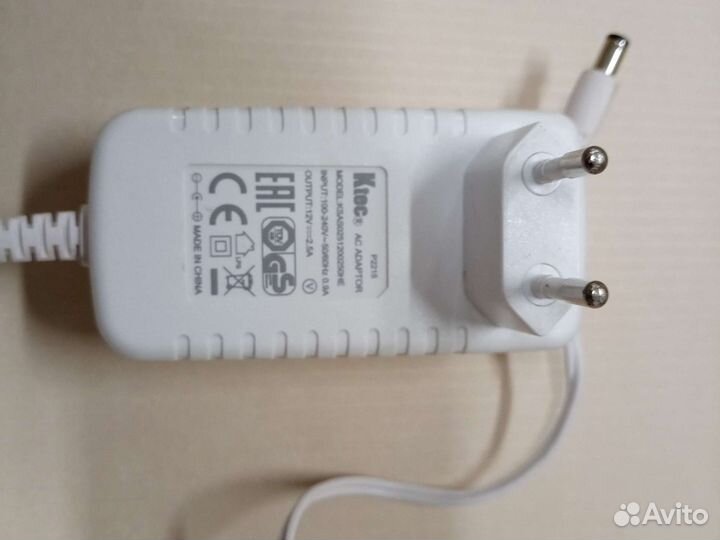 Блок питания, адаптер DC 12v / 2.5A Ktec