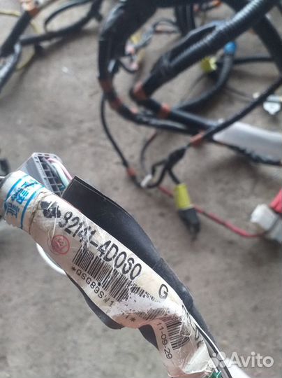 Проводка салона Toyota Highlander 2