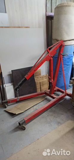 Кран гаражный гусь усиленный