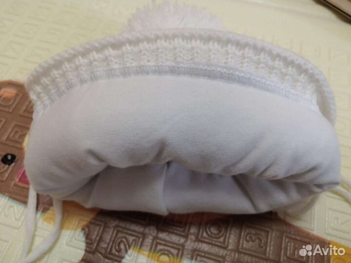 Шапка детская для девочки зимняя