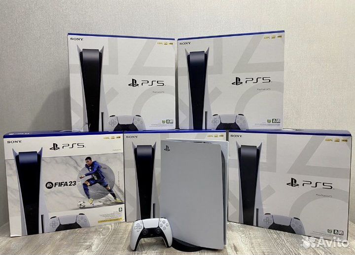 Sony PlayStation 5 новая 3 ревизия Запечатанная