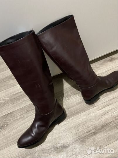 Сапоги Ekonika Alla Pugachova (кожа, мех)