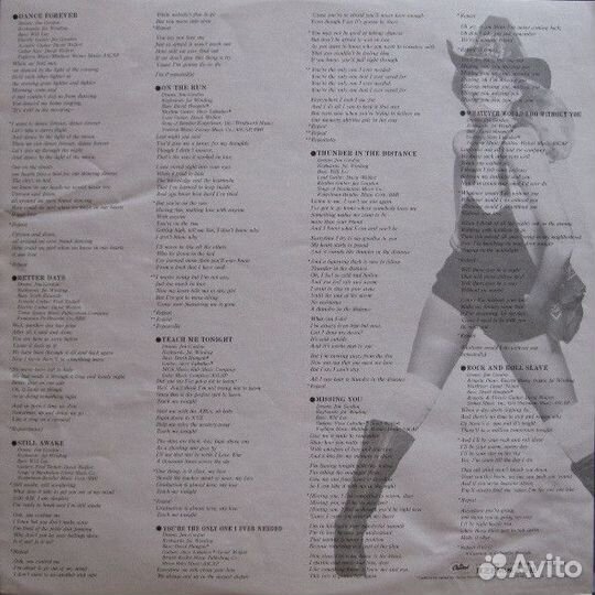 LP.Cheryl Ladd – Dance Forever - 1979