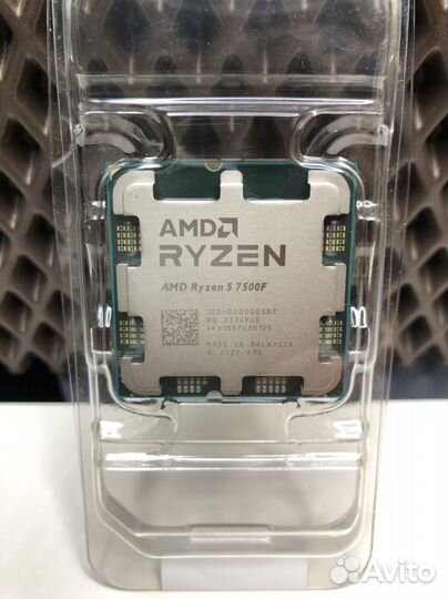 Процессор AMD Ryzen 5 7500F 6 ядер 12 потоков, AM5
