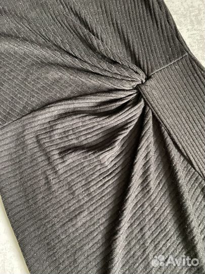 Платье летнее черное М