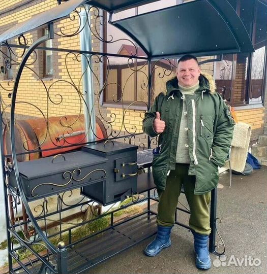 Кованый мангал