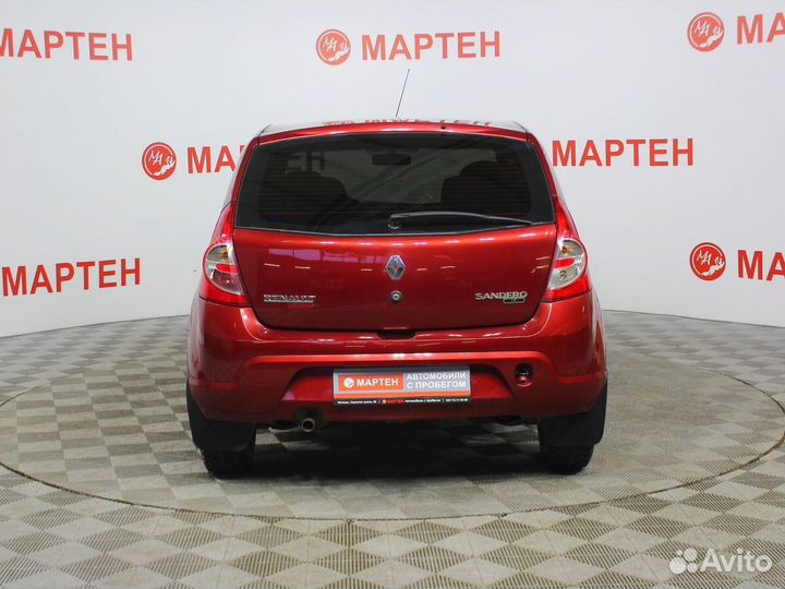 Renault Sandero 1.6 МТ, 2011, 162 876 км