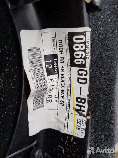 Обшивка двери прав. зад. Lexus Rx350, Rx450H