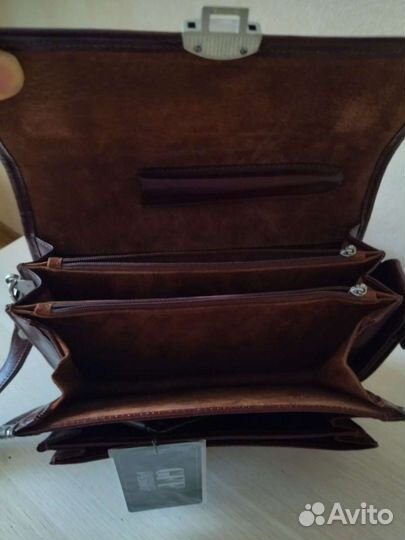Барсетка кожаная мужская