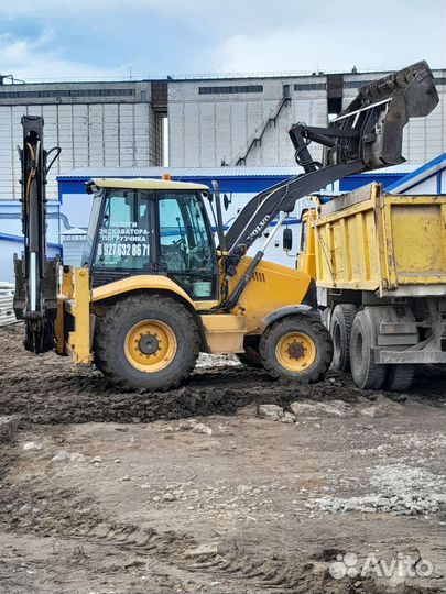 Услуги экскаватора погрузчика volvo