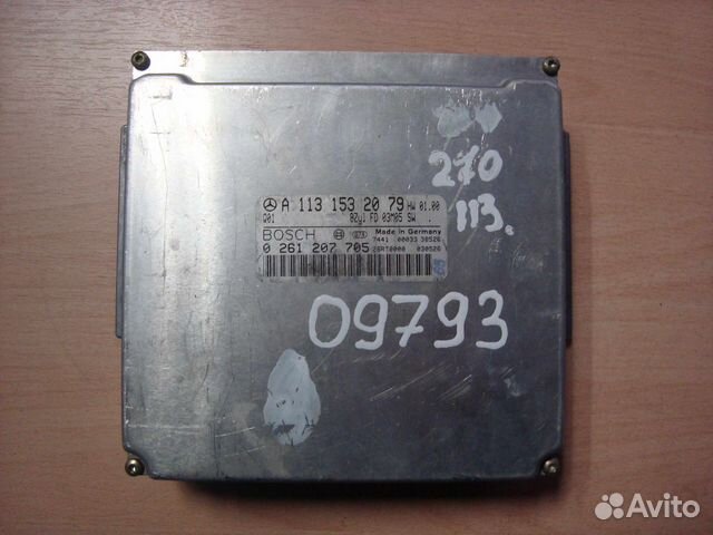 Блок управления двигателем W210 M113 A1131532079