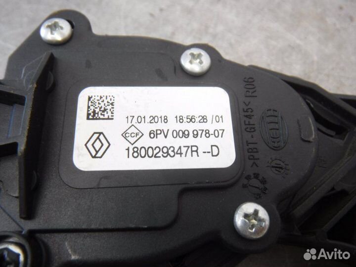 Педаль газа Renault Kaptur F4R 2018
