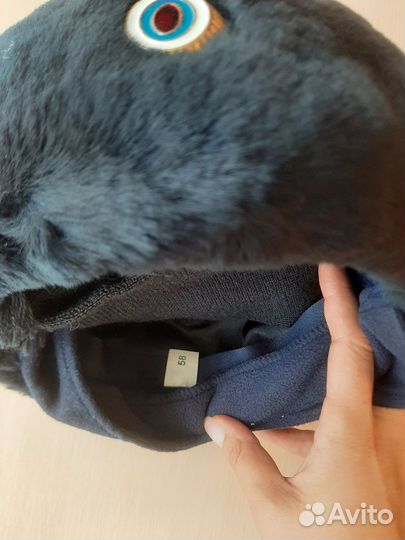 Шапка зимняя женская полиция