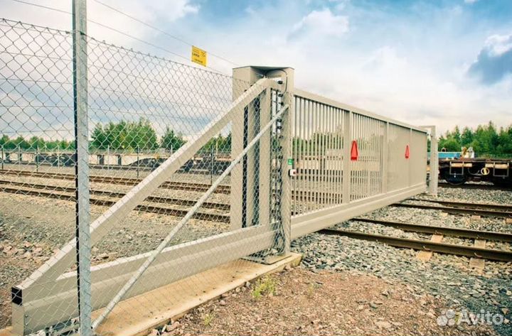 Откатные ворота по договору