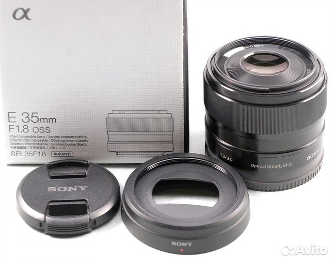 Объективы sony E mount